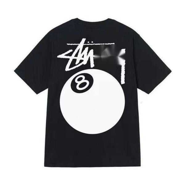 

Men's T-Shirts Designer Luxury fashion brand stussys Classic Mens And Womens T Shirt Ice cream printed alphabet Summer High Street Trend Tee y12, Khaki