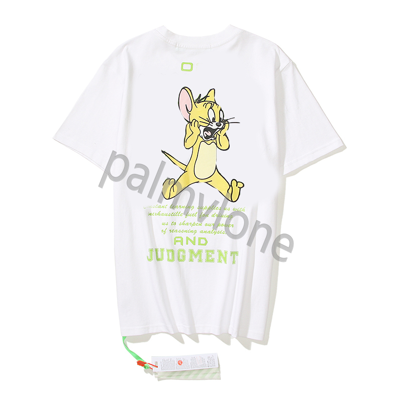 

New 2023 Summer Men's Designer Tshirt Casual Men's offs Tshirt Men's and Women's white Short Sleeve Cotton Round Neck Shirt, The same as orginal