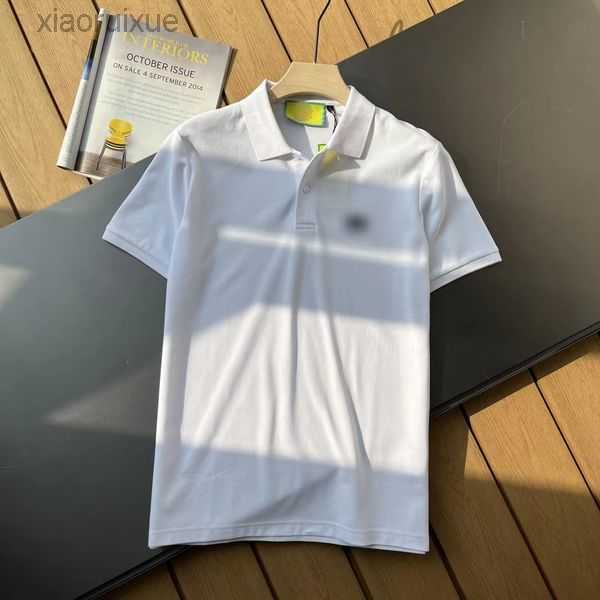 

Men's Polos Classic Pony Shirt Youth Slim Fit Mesh Cotton Neck Short Sleeve T-shirt American Casual High Quality 15HYCN