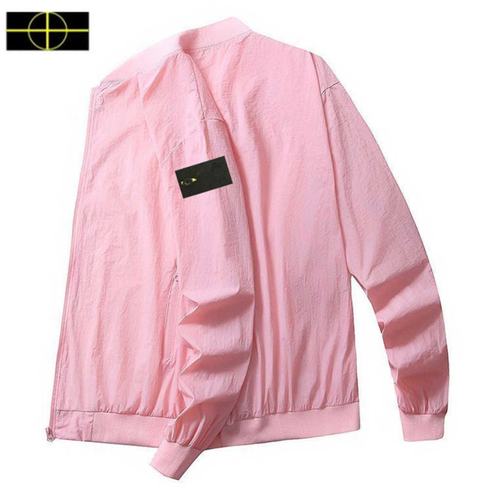 

plus size coat stone men island Brand Street Fashion Trench Coats Designer Men's Jackets Summer High Quality Outerwear Sun Protection Wear Women's Hoodie Jackets, White