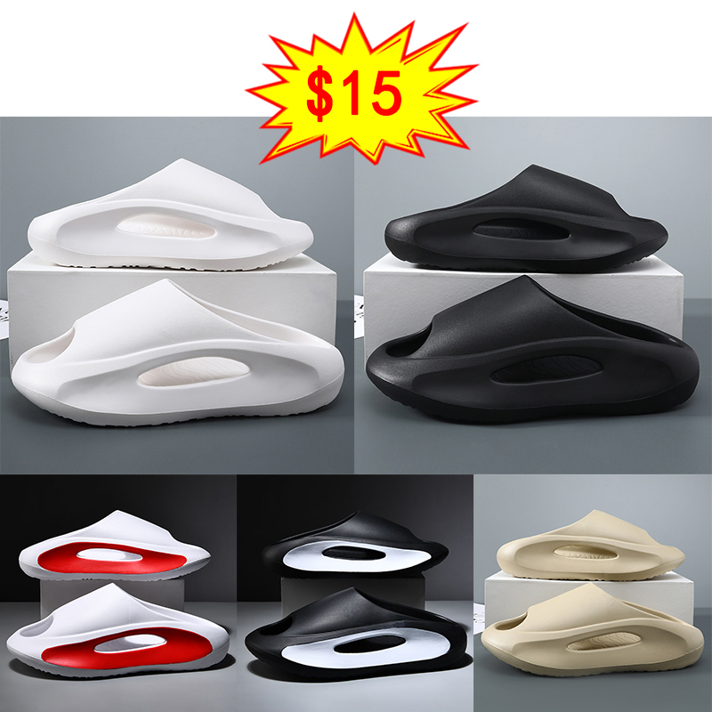 

2023 Summer Fashion Slippers For Men Women ventilate materlal soft and elastic Sandals Slipper Outdoor Shoe Runner Size 36-45