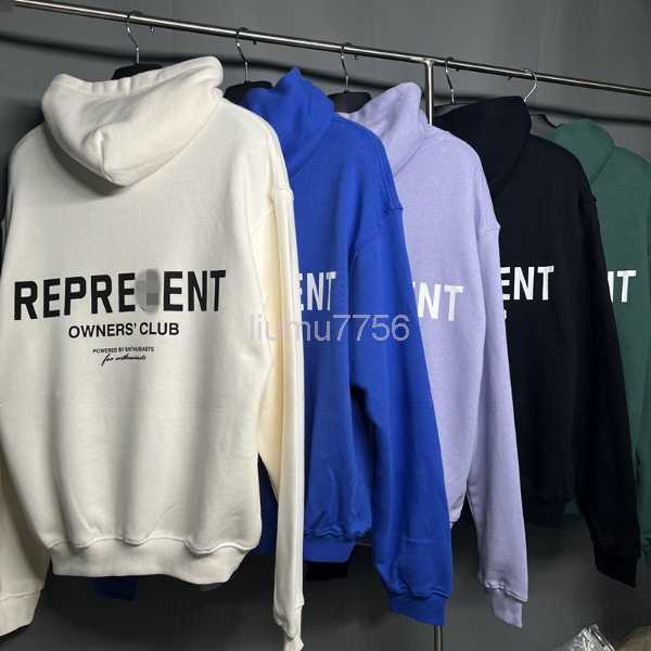

Men's Hoodies Sweatshirts OWNERS CLUB Simple Letter Print High Street Hoodie Sweater couple top 100%cotton Hoodie Q066, Green