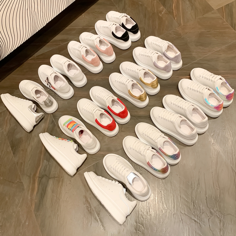 

High-end quality enhancing sneakers genuine leather casual comfortable sports small white shoes 23 spring and autumn thick soled luxury shoes for men and women new