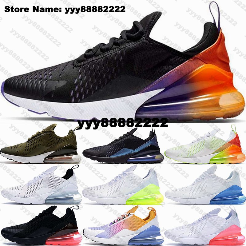 

Shoes Trainers Air Mens 27c 270 Casual AirMax270 Sneakers Size 12 Runners Running Zapatos Us 12 Women Us12 Eur 46 Max Designer Gray Orange Purple Black Ladies Schuhe, 26