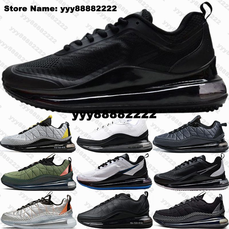 

Casual Air Shoes Size 12 Sneakers 720 818 AirMax720 Trainers Mens Eur 46 Women Us 12 Black Running Us12 Designer Max Air720 Tennis High Quality Big Size Blue Green