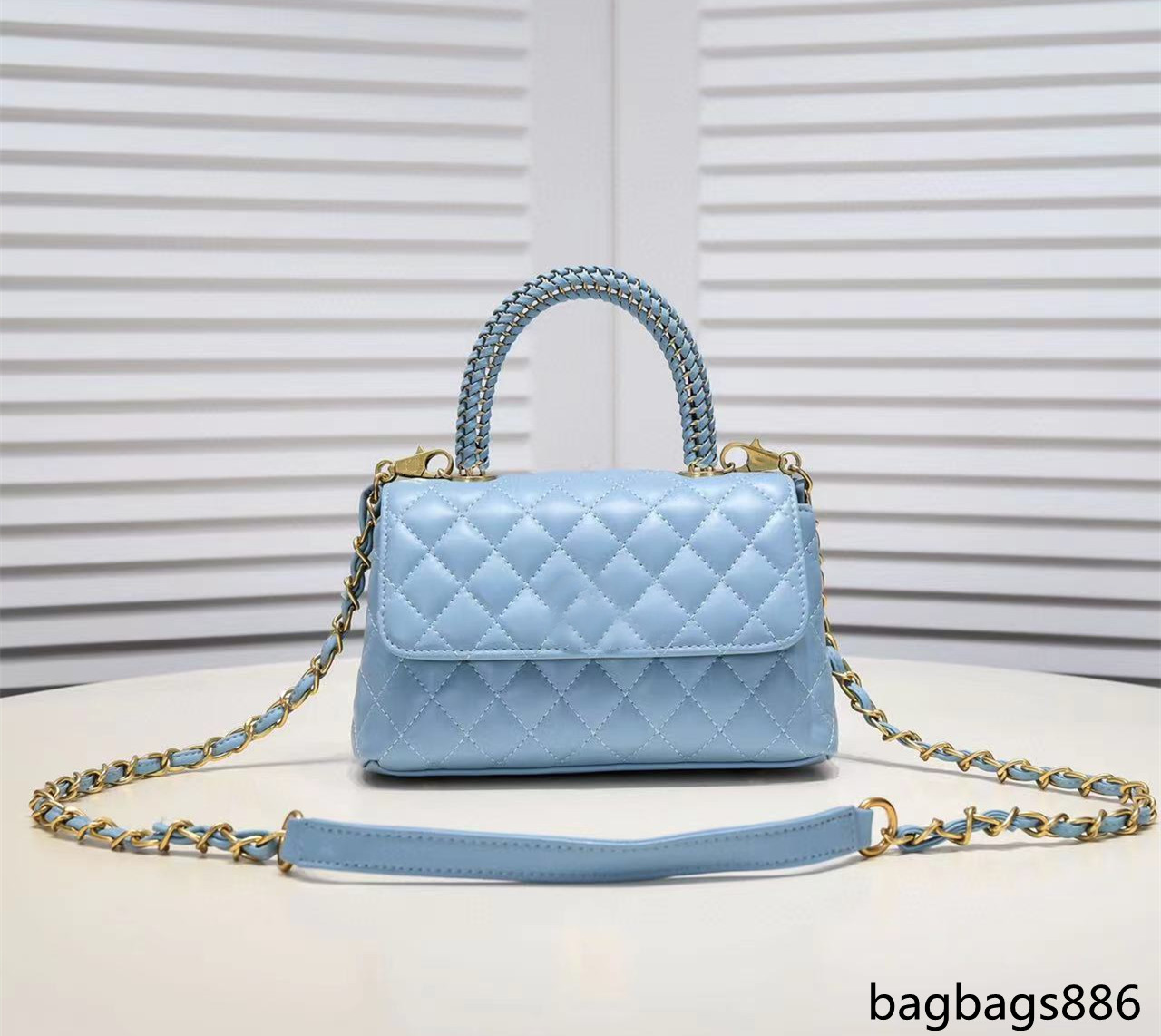 

22 p female luxury bag handbag designer backpack carrying her handbag before knitting co., LTD. Deal with flap processing Matelasse Crossbody sheepskin leather gold, White