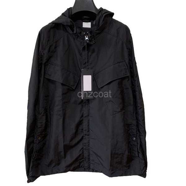 

jacket street Men's fashion men's hooded coat tricolor jackets 3 XVHL, Black