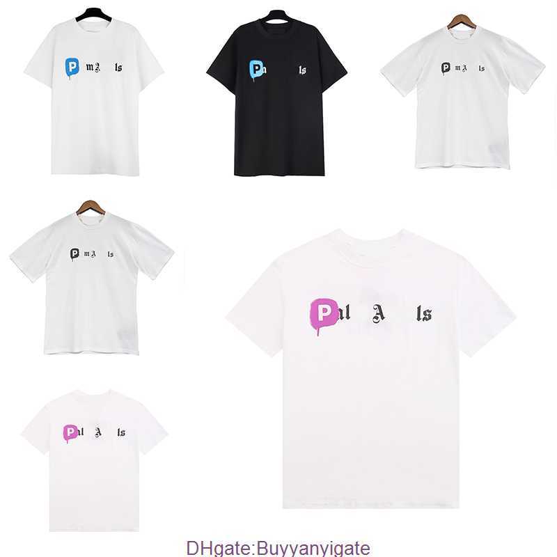 

Designer palms Mens t Shirs Women's angels shir P leer graffii prin pure coon shir lovers loose casual shor sleeve shir Size S/M/L