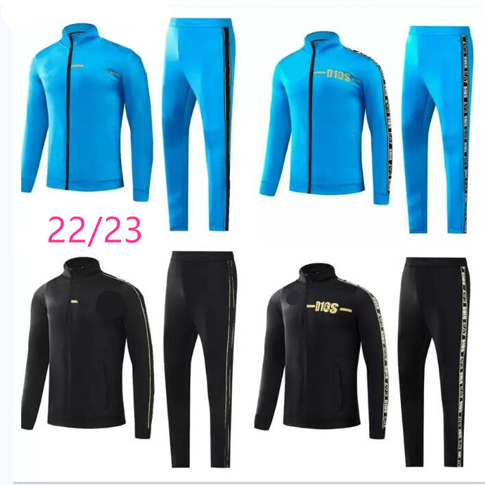 

22 23 mens football tracksuit Napoli soccer Wear 2022 2023 men Naples training survetement foot chandal tuta jogging jacket Sets, Black