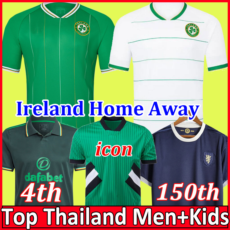 

2023 Ireland home Away Soccer Jerseys kit DOHERTY DUFFY 23 24 National Team Egan BRADY KEANE Hendrick McClean Football shirt men kids uniform, Celtic-icon
