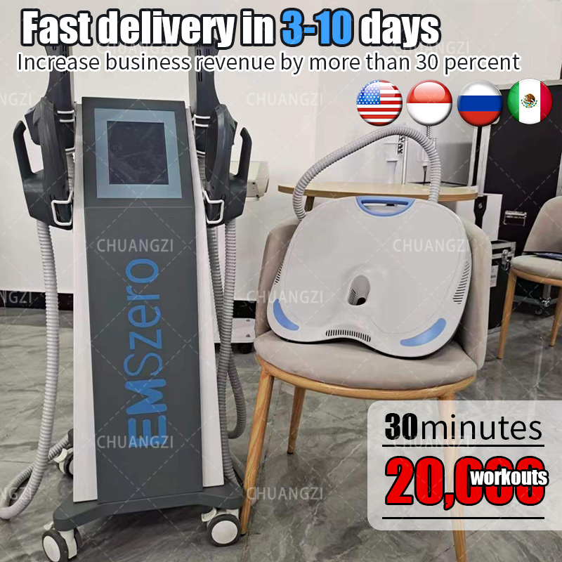 

Emszero DLS-EMSLIM NEO 14Tesla Body Contouring Machine Emsslim Muscle Sculpt Hi-emt Body Sculpt Fat Loss With 4Handles build muscle Pelvic