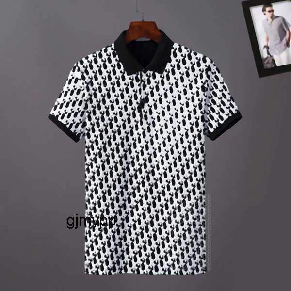 

20ss Mens Stylist Polo Shirts Luxury Italy Men Clothes Short Sleeve Fashion Casual Men's Summer T Shirt Many colors are available Asian size M-3XL 18I26, 08