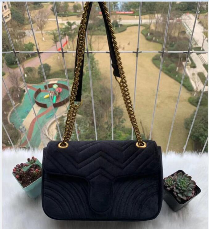 

Fashion Vintage Handbags bags Designer Handbag Wallets for Women Leather Chain Bag Crossbody and Shoulder Bags 7725-R#22cm, Red 22x7x14cm