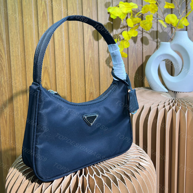 

Women New Designer Bag Fashion Totes Bags Lady Luxury Handbags Nylon Classic Hobo Underarm Hand Bag, No.13 orange