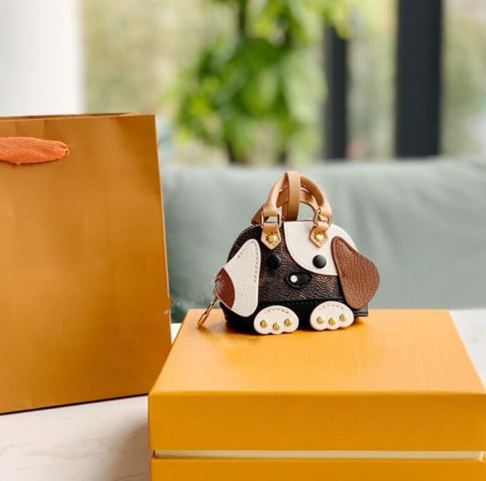 CC Limited Edition Unisex Key Wallets bag Luxury Designer Dog Elephant Shell Coin Purses with Key Chain Classic Zipper Multi Card Mini Clutch Bag