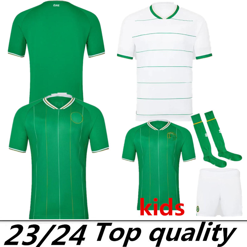 

XXXL 4XL 2023 Ireland home Soccer Jerseys kit DOHERTY DUFFY 23 24 Away 2024 Euro National Team Egan BRADY KEANE Hendrick McClean Football shirt men kids uniform