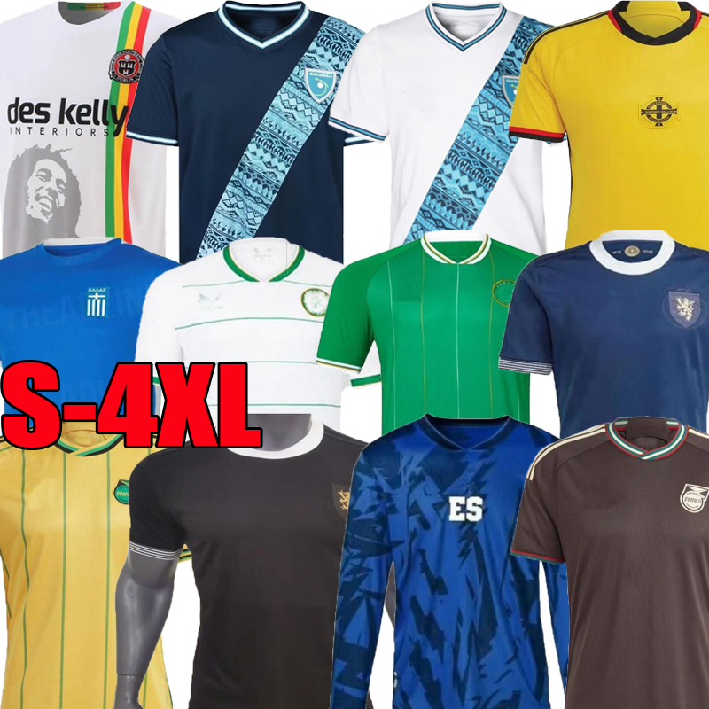 

XXXL 4XL 23 24 Scotland 150TH soccer jerseyS Northern Ireland El Salvador 2023 2024 Guatemala Greece Bohemian FC Bohemians Jamaica home away football shirts