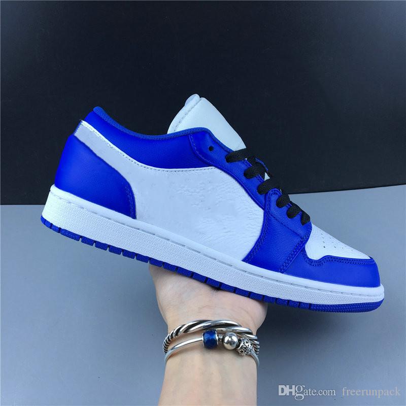 

2023 Basketball shoes Special Edition Jumpman 1 Low Hyper Royal White Orange Peel Man Comfort I Woman Fashion Sneakers Good Quality Come With Box