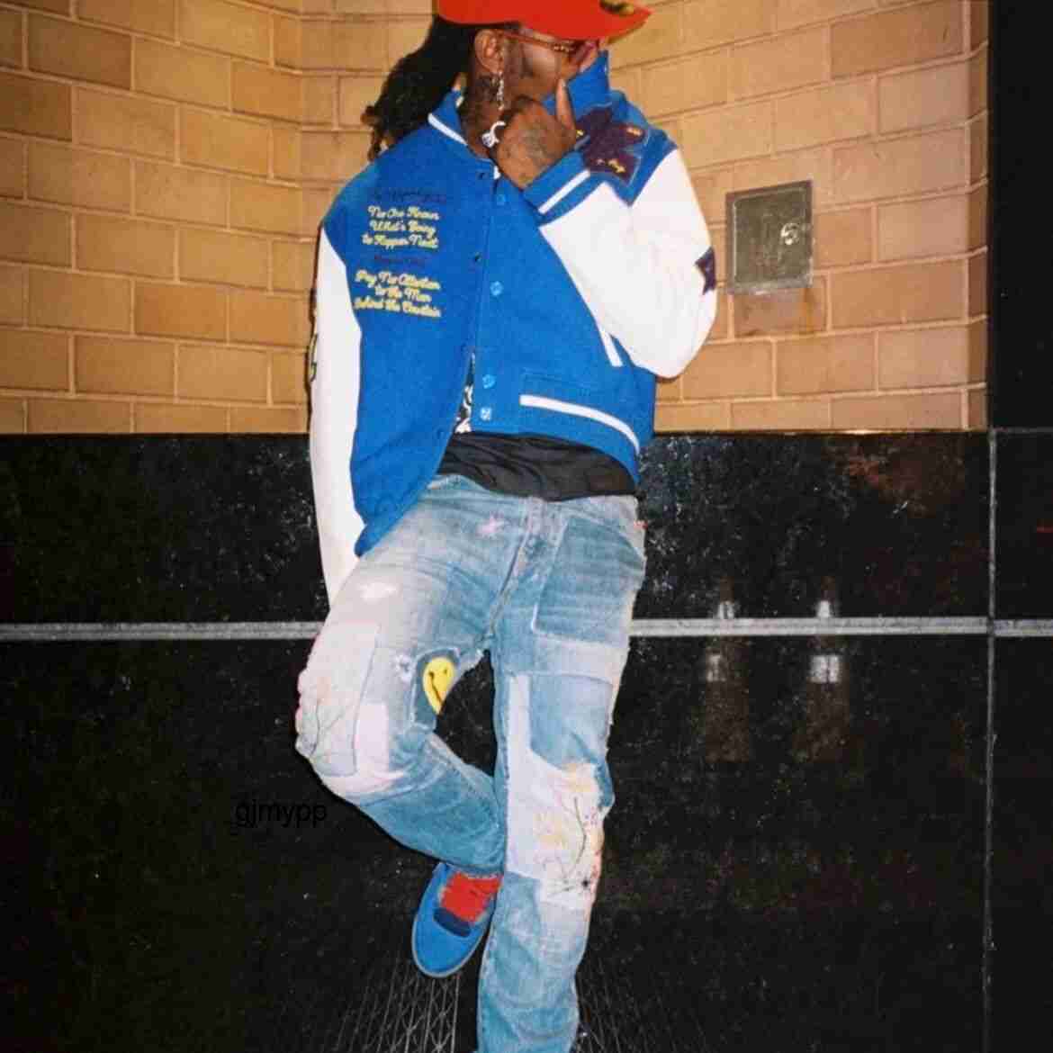 

Men' Jackets sports baseball jacket in spring and autumn with embroidery casual style29US, Blue