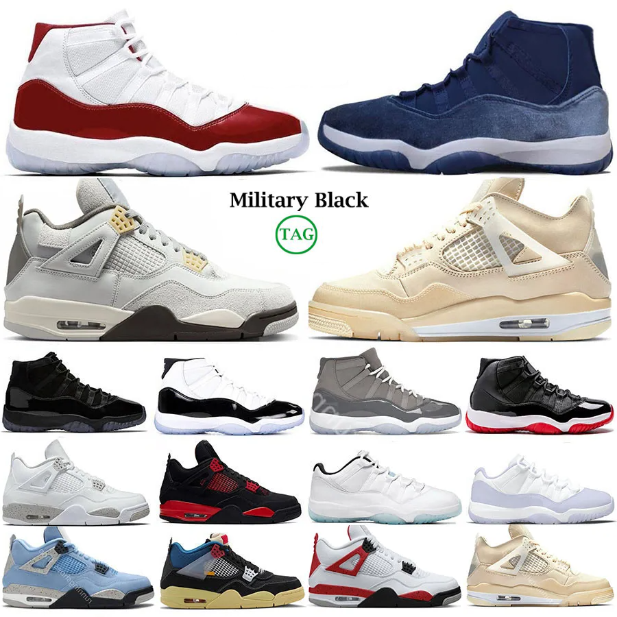 

Men Women 11 Basketball Shoes Jumpman 11s Cherry DMP Cement Grey Cool Grey 25th Anniversary Bred Concord Mens Trainers Sport Sneakers, 49