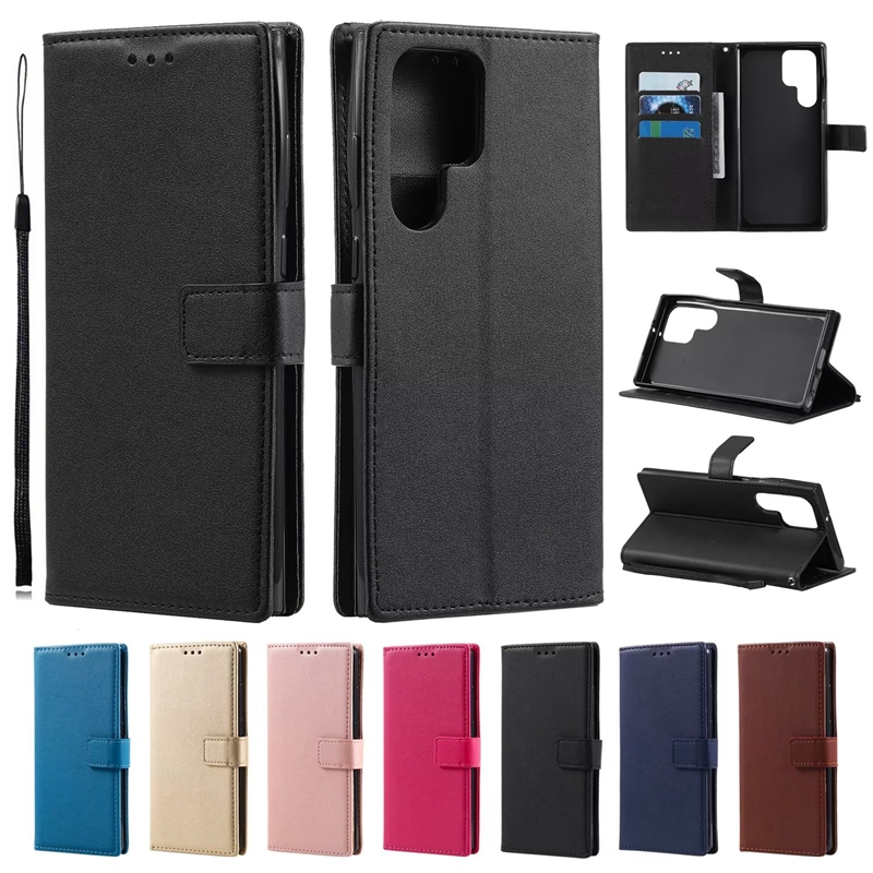 

Folio Leather Wallet Cases For Samsung A24 A34 A54 Galaxy S23 Ultra Plus A14 4G 5G Sheep Flip Cover PU Fashion Luxury Card ID Slot Magnetic Phone Holder Pouch Strap, Pls let us know the design you want
