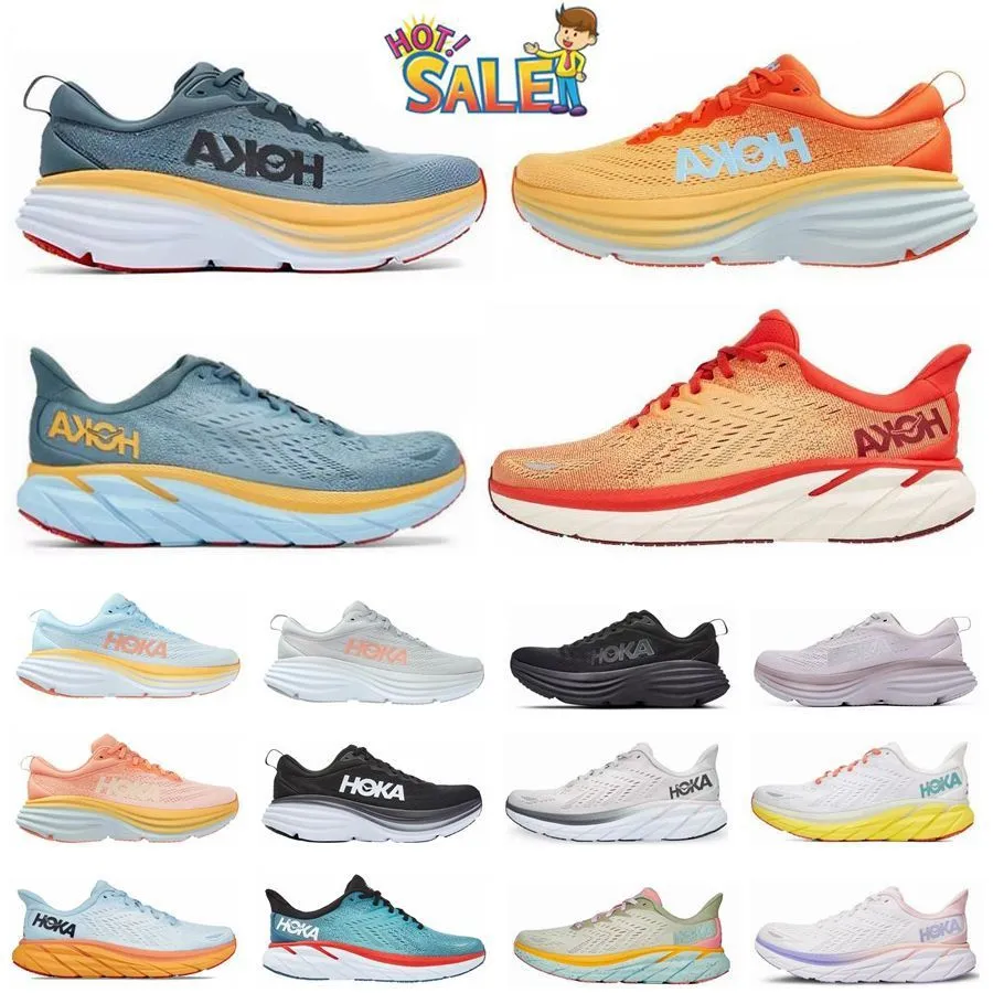 

Hoka Shoes Running Hokas Shoes Carbon X2 Outdoor Mens Women Hoka Bondi 8 Lightweight Cushioning Long Distance Runner Shoe Mens Womens Lifestyle Yakuda Sneakers 36-4, B8-04