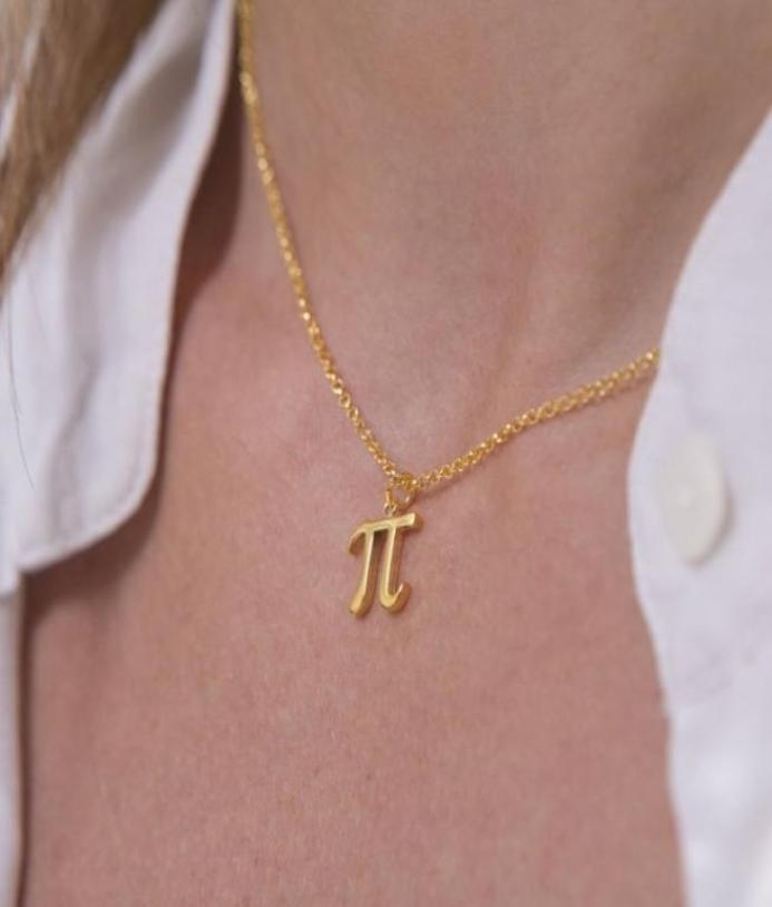 

5pcs science Pi 314 Math Necklace Pi Symbol Necklace Mathematician Teacher Geometry Necklace jewelry Gift for friends and classma4978086