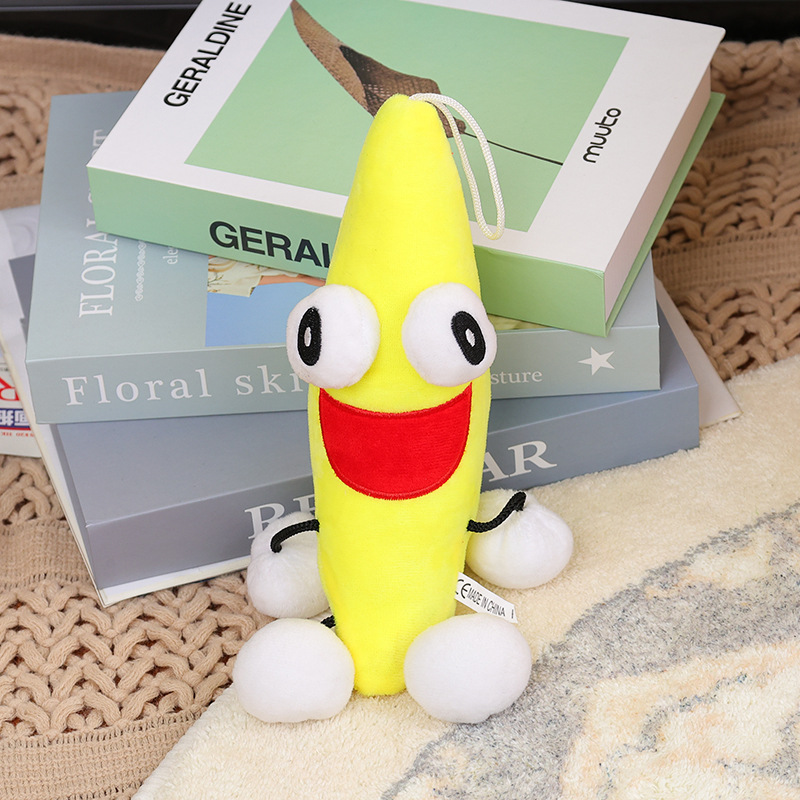 

Popular shovelware Brain Game Roblox puzzle game Banana Pear plush toy, Multicolor