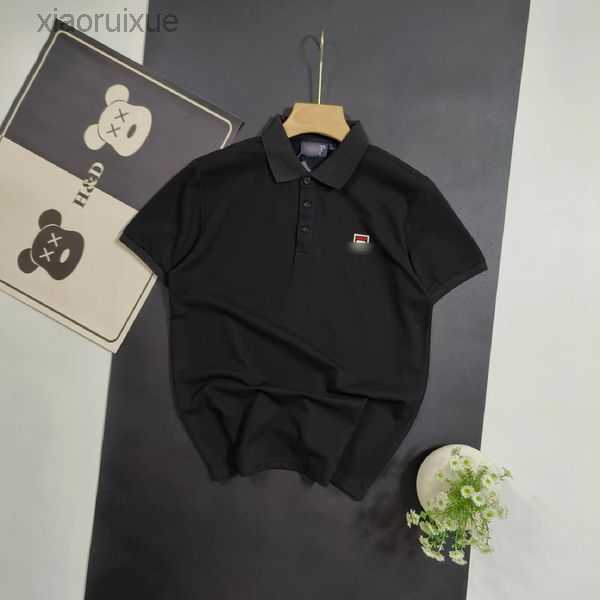 

Men's Polos Summer polo shirt Polo neck short sleeve T-shirt Large men's clothing fashion label high-end business casual half collar 161PF0