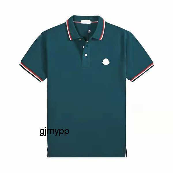 

2023 Designer Polo Shirts Men Luxury Polos Casual Mens T Shirt Snake Bee Letter Print Embroidery Fashion High Street Man Tee M-3XL#09 3O4S7, Blue