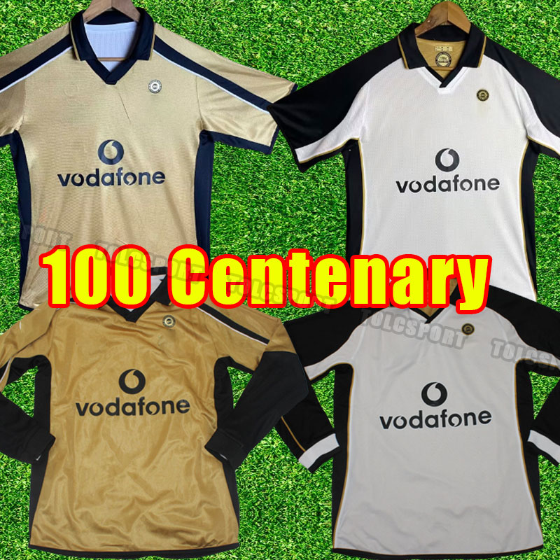 

100 Centenary ManCHEsters Retro UTD Rooney Soccer Jerseys Beckham Ronaldo GIGGS SCHOLES MAN short sleeve and long sleeve 1902-2002 anniversary men
