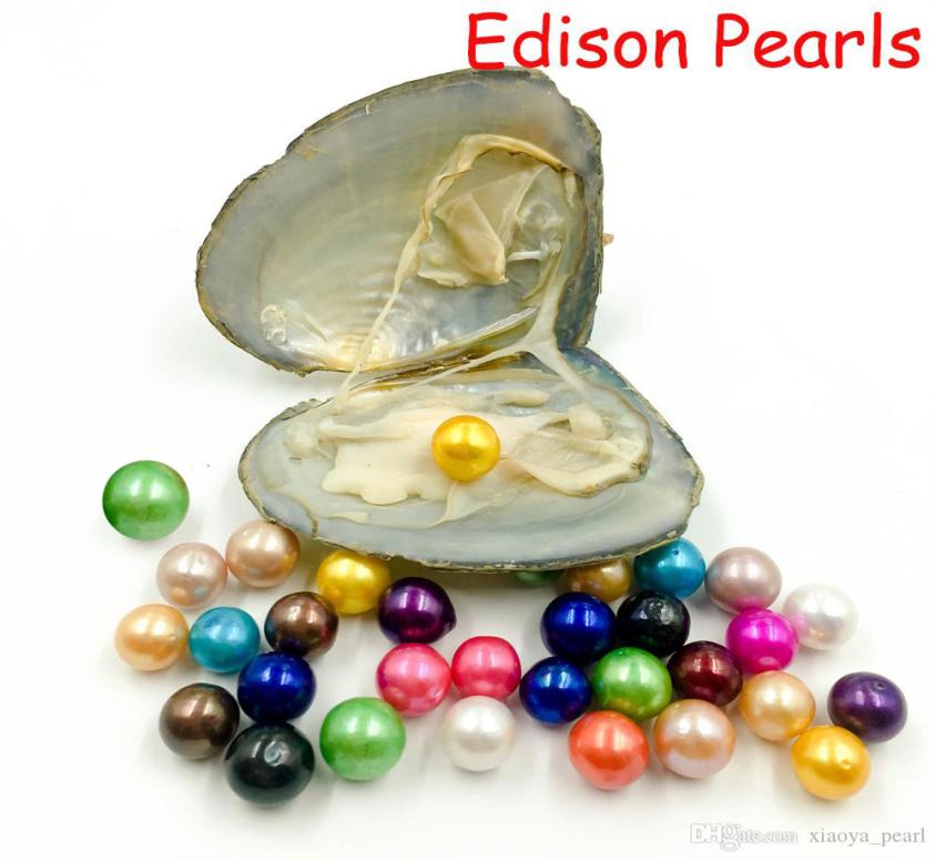 

New Giant 912mm Colored Edison big large giant round grade Natural pearls natural pearls in oyster with vacuum packing DIY Jewell3336529