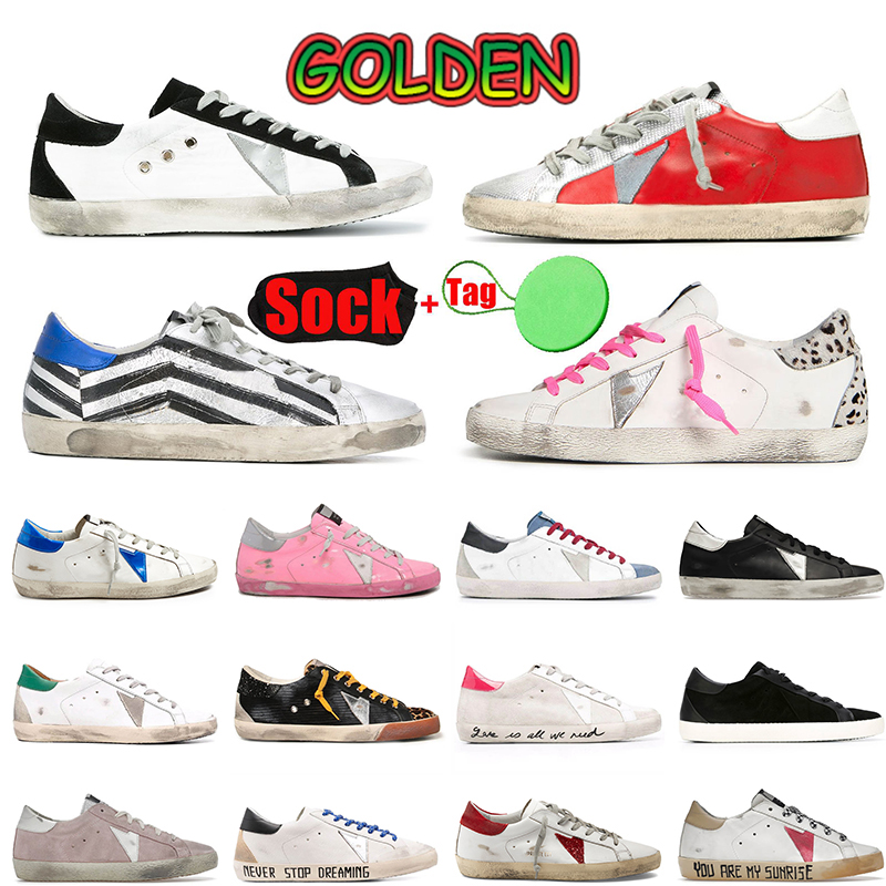 

2023 New Release Italy Brand palte-forme shoes superstar doold dirty sports golden goose sneakers dhgate men women ball super star casual white leather flat shoe, Item 35-46 (1)