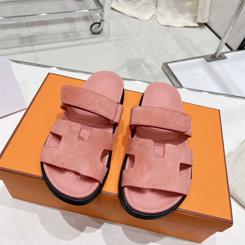 

Nice Shoes Designer Sandals Chypre Slippers Beach Classic Flat Sandals Luxury Summer Lady Flip Flops Men Women Slides Size 35-45, 1 #