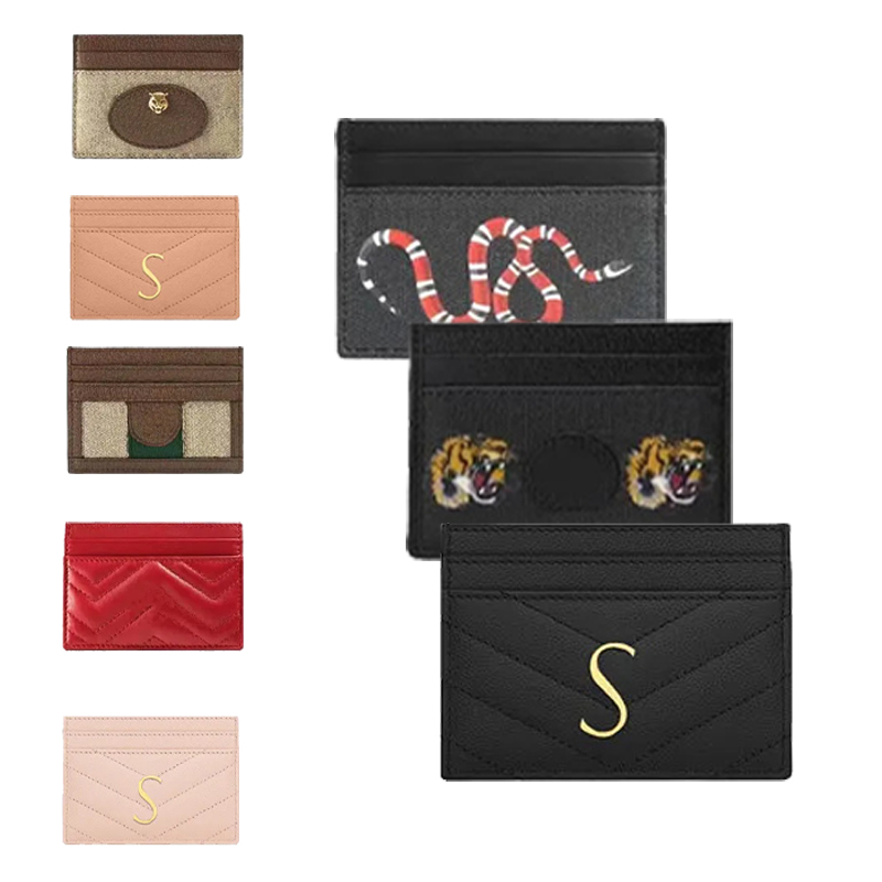 

Designer key wallet luxury Graffiti poke cards holder g wallets coin purses Womens mens wholesale Gift Leather little bee snake tiger porte cardholder fashion puese, Y-khaki