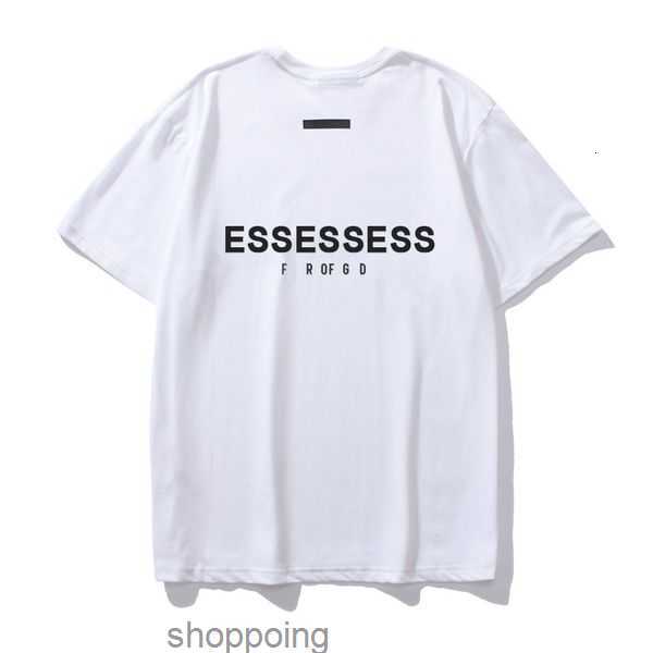 

Ess Luxuryt-shirt Designer Tees Fashion t Shirts Mens Womens God Short Sleeve Hip Hop Streetwear Tops Casual Clothing Clotheszc7y