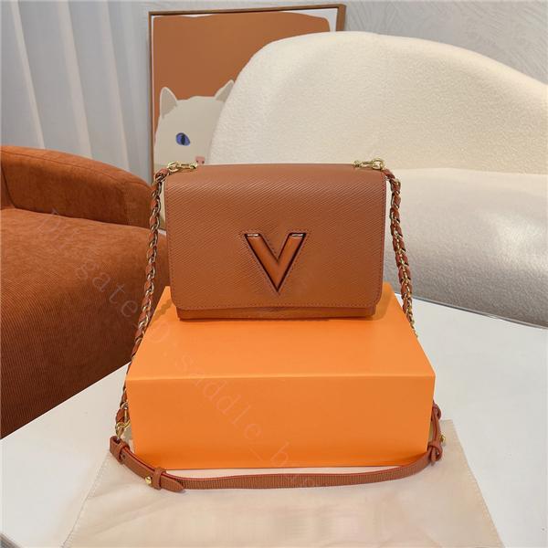 

Wave classic Designer Bags lady Popular twist bags leather small square Shoulder Crossbody messenger letter shopping totes famous coin purse women wallets, Green