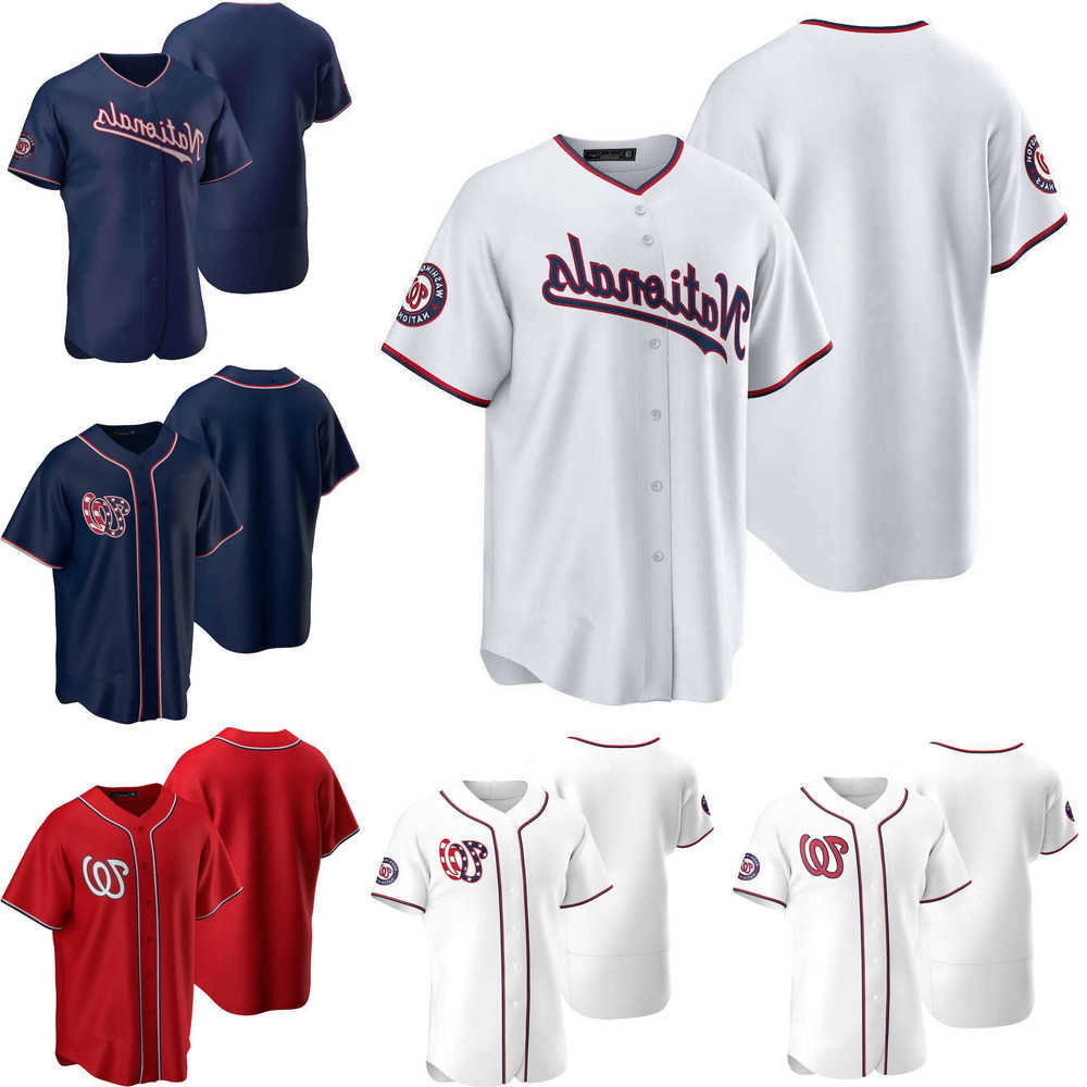 

Baseball Jerseys Custom Jersey Mens women Youth Washington''Nationals''9 Eric Thames 10 Yan Gomes 44 Daniel Hudson 46 Patrick Corbin Baseball Jerseys, Color