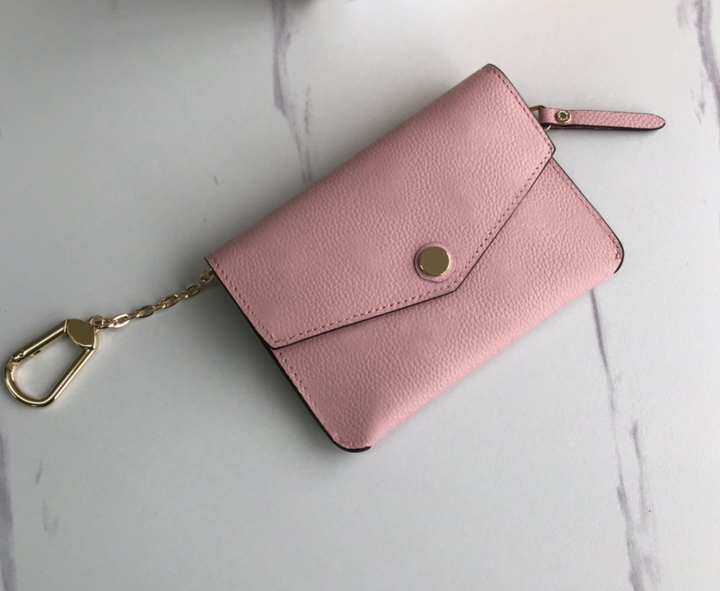 

Fashion designer womens wallets luxury cion purses high-quality embossed flowers letters zipper credit card holders ladies short money clutch bag with box, 60634#embossed monogrames