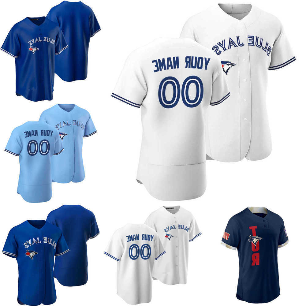 

Custom Jersey Mens women Youth Toronto''Blue Jays''38 Robbie Ray 14 Tanner Roark 68 Romano 99 Jin Hyun Ryu Baseball Jerseys white, Color
