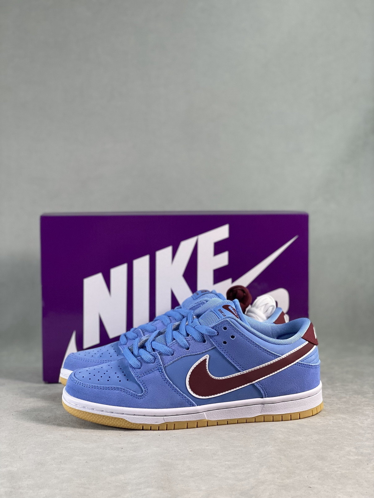 Cases Dupe NIKE SB DUNK Shoes Sneakers Flat Sports Trainers White Black Panda UNC Grey Fog Men Women Syracuse Michigan full package with box-image-813068750