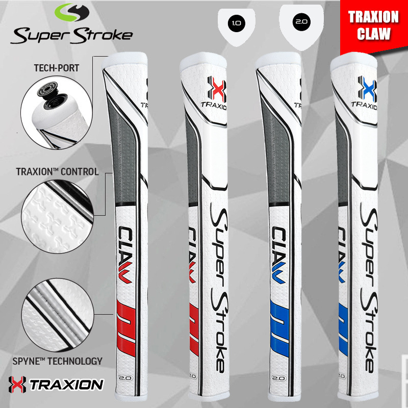 

Golf Putter grips tour 1.0/2.0size Pistol-Claw Spyne Technology golf club grips 220808