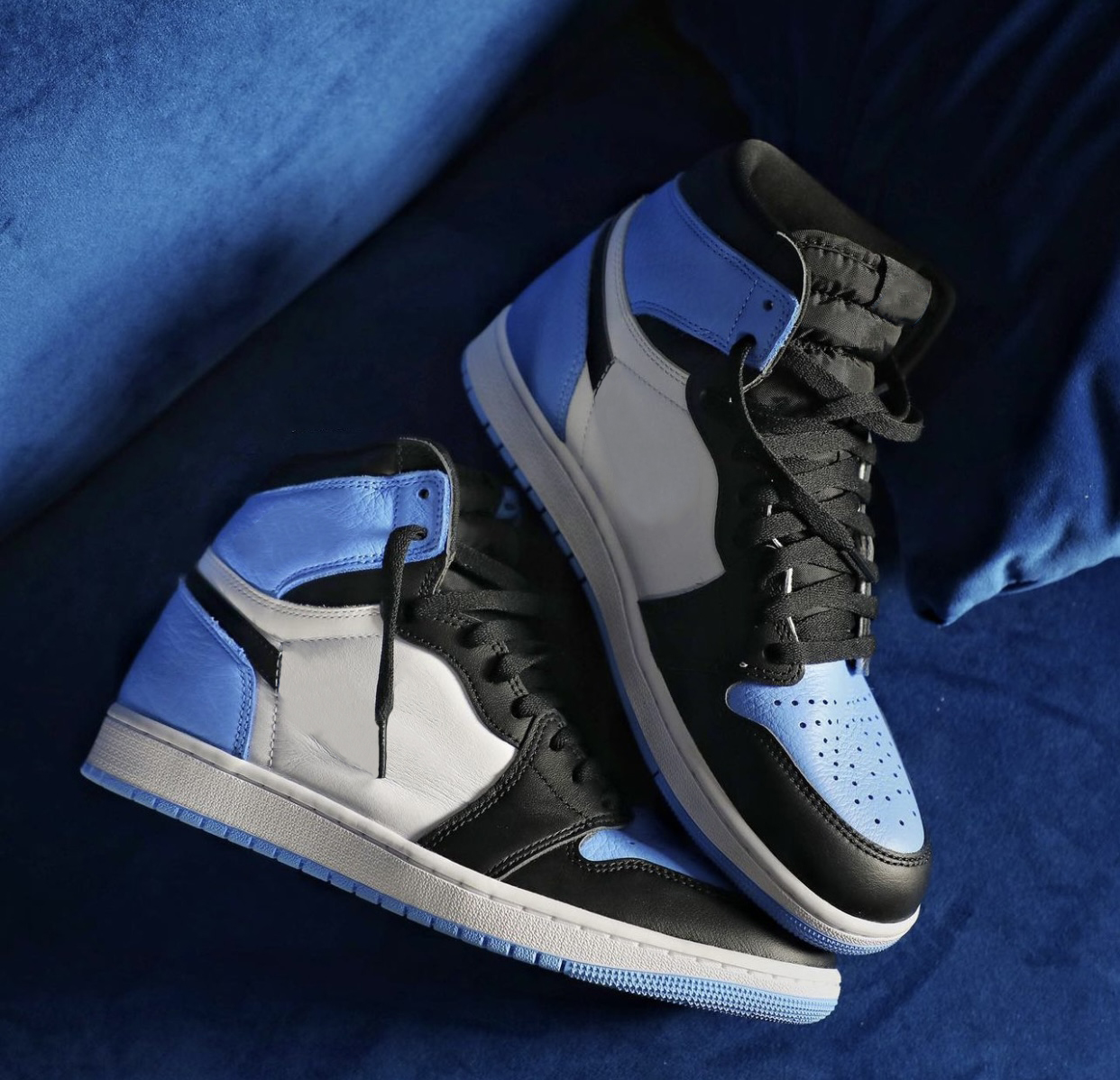 

Jumpman 1 hight UNC Toe Basketball Shoes OG 1s University Blue Men Women Designer fashion outdoor trainers Sports Sneakers Birthday present shoe 36-47, Color#1