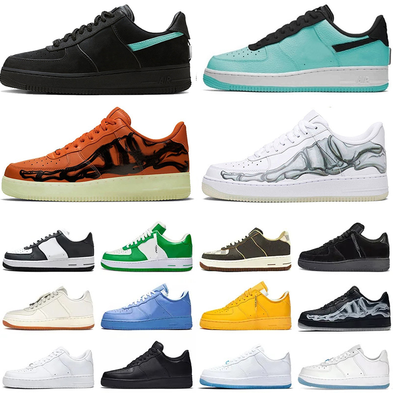 

Og 1 Running Shoes Low Men Sneaker Tiffany Blue Shoe AMBUSH Fauna Brown Cactus Skeleton Jack Paisley White Black Blue Green Orange Women Trainers Sprots Sneakers, Color#47