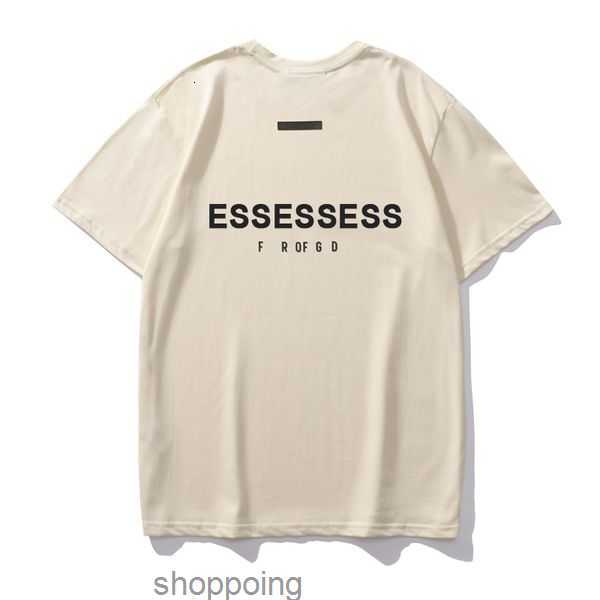 

Ess Luxuryt-shirt Designer Tees Fashion t Shirts Mens Womens God Short Sleeve Hip Hop Streetwear Tops Casual Clothing Clothesbx8e