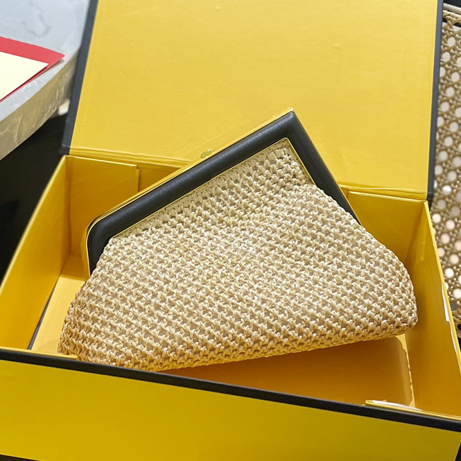 

handbag straw bag designer bags luxurys handbags women Woven cloud bags shoulder bag crossbody ladies Fashion classic coin purse 220509, Fcs01 23x18cm