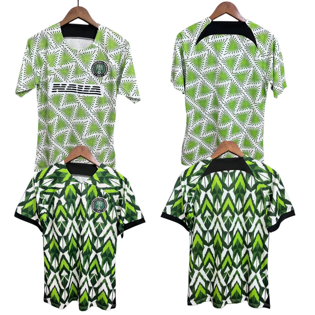 

23 24 Nigeria IHEANACHO AINA Mens Soccer Jerseys National Team SIMON OMERUO A. IWBOI Home Green Away Pre-match Football Shirts