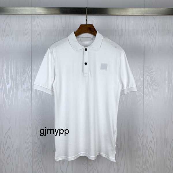 

2020 mens polo shirt retro brand classic t men tees embroidery short sleeve summer Lapel solid color chest letter decoration tops 1Q1DP, White