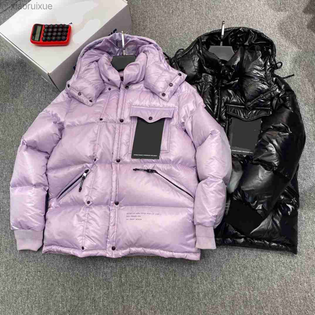 

Designer mens down jacket Double zipper women Luxurys France men s downs coat fashion brand outerwear M15JQIR