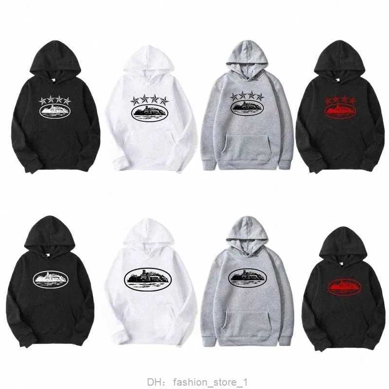 

Men's Hoodies & Sweatshirts Corteiz Designer Alcatraz Star Print Fashion Hip-hop Cotton Clothes Women's Large High Quality M10l# 3WMO, 015